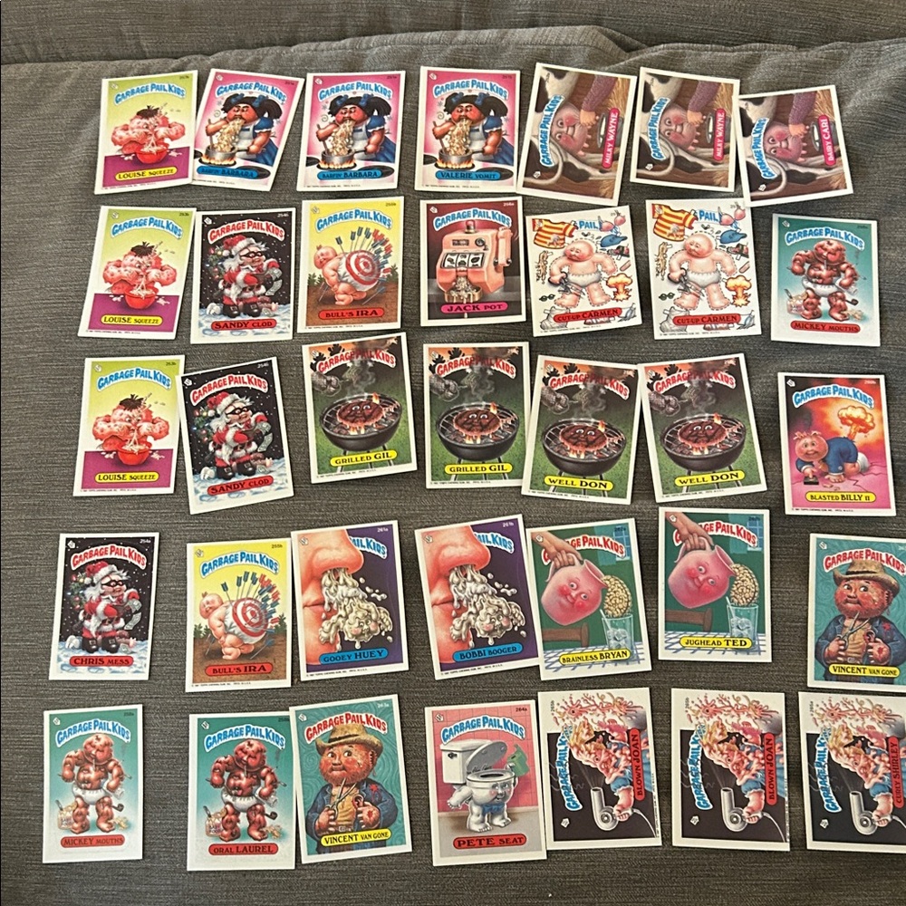 Garbage Pail Kids Trading Card Collection of 100 Series 7
